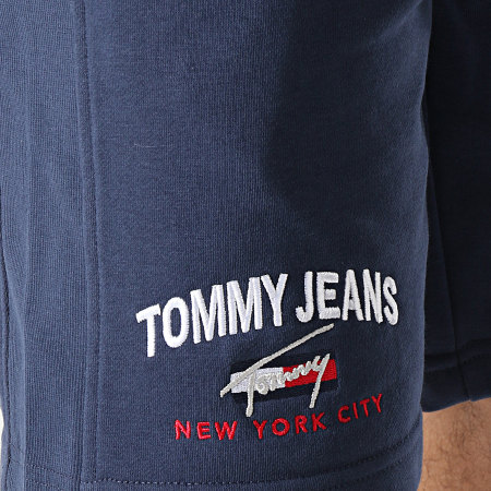 Tommy Jeans - Short Jogging Timeless Tommy 0741 Bleu Marine