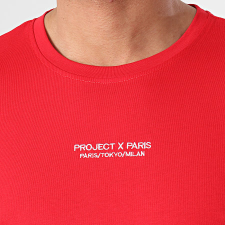 Project X Paris - Tee Shirt Oversize 2110154 Rouge
