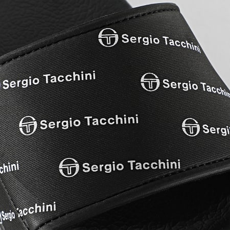 Sergio Tacchini - Claquettes Remix STM019005 Black White
