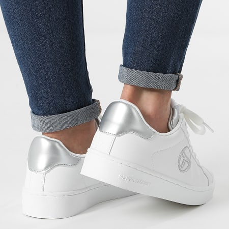 Sergio Tacchini Baskets Femme Vanity LTX STW114100 White Silver