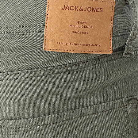 Jack And Jones - Short Jean Rick Vert Kaki