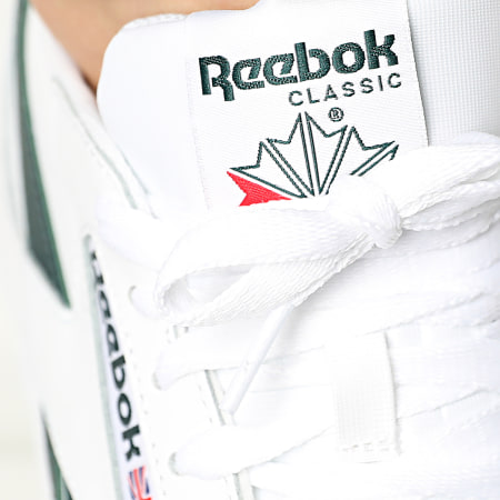 Reebok - Baskets Classic Leather FY9403 White Forest Green Vector Red