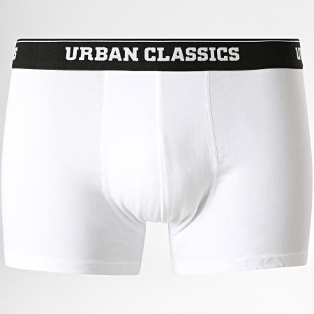 Urban Classics - Pack De 3 Boxers TB3979 Azul Marino Blanco Negro