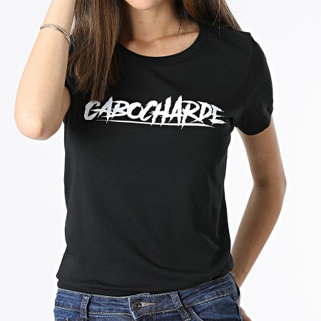 25G - Cabocharde Camiseta Mujer Negra