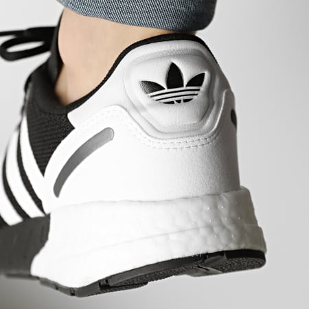 Adidas Originals - Baskets ZX 1K Boost FX6515 Core Black Cloud White Black Silver