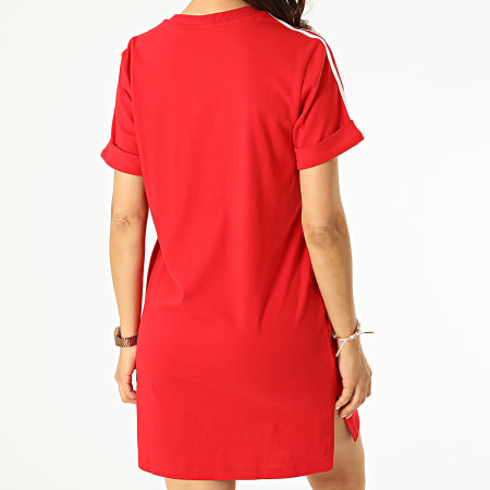 Adidas Originals - Robe Tee Shirt A Bandes Femme GN2778 Rouge