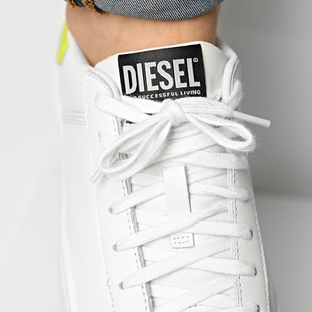 Diesel - Baskets Clever Low Lace Y02045-P4029 Star White Lime Punc