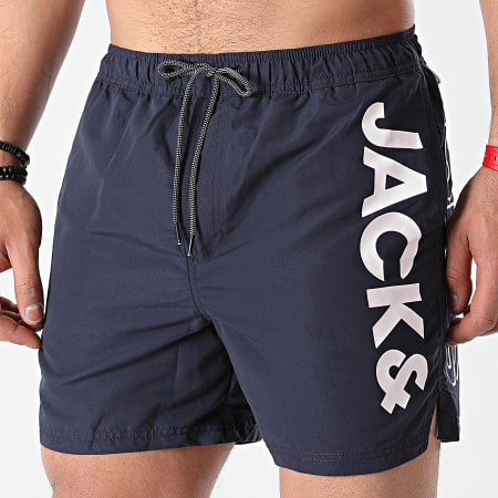 Jack And Jones - Short De Bain Bali Logo 12183806 Bleu Marine