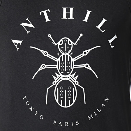 Anthill - Canotta con logo nero