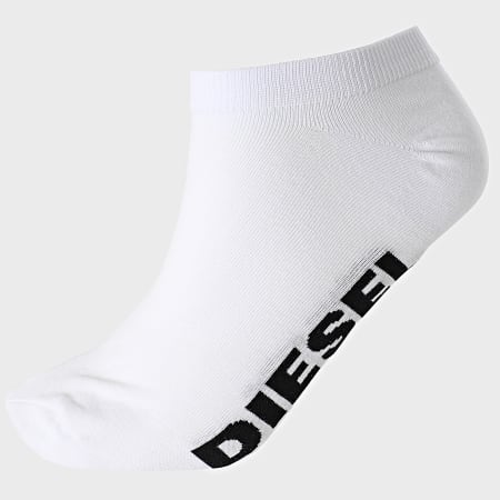 Diesel - Lot De 3 Paires De Chaussettes Basses 00SI8H-0JAXU Noir Blanc Gris Chiné