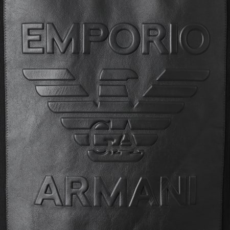 Emporio Armani - Felpa con cappuccio 3K1MF3-1JTNZ Nero