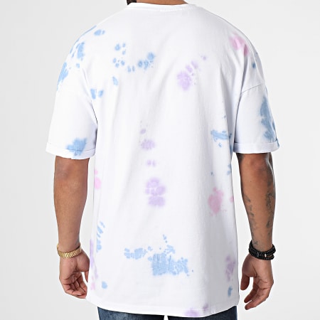 Ikao - Tee Shirt Oversize LL328 Tie Dye Blanc