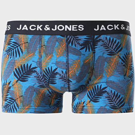 Jack And Jones - Set di 5 boxer con stampa estiva 12192796 blu verde