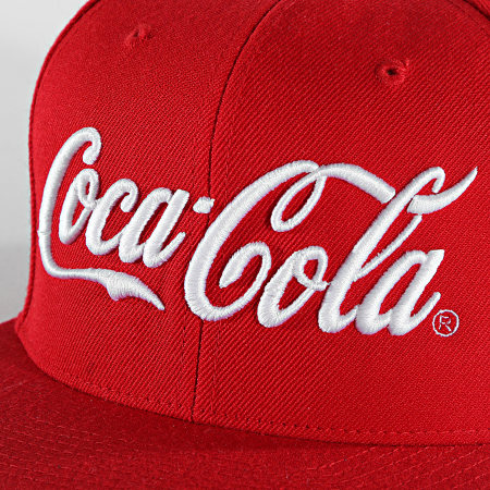 Coca-Cola - Casquette Snapback Logo MC071 Rouge