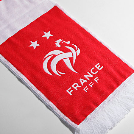 FFF - Echarpe France F20071 Rouge Blanc