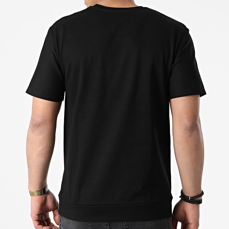 John H - Pocket Camiseta XW915 Negro Reflectante