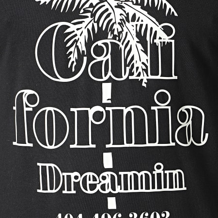 Luxury Lovers - Tee Shirt California Dreamin Noir Beige