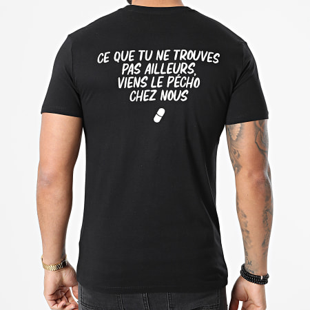 Midi Minuit - Tee Shirt Logo Typo Noir