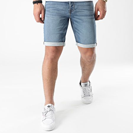 Only And Sons - Ply Life Jog Jean Shorts 8584 Blu Denim