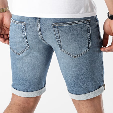 Only And Sons - Ply Life Jog Jean Shorts 8584 Blu Denim