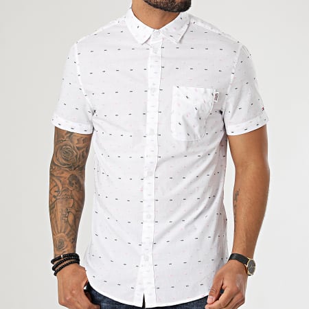 Tommy Jeans - Chemise Manches Courtes 0162 Blanc