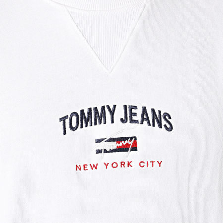 Tommy Jeans - Sweat Crewneck Timeless 0193 Blanc