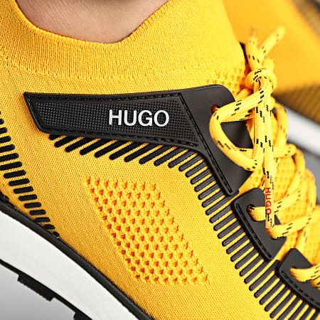 HUGO - Baskets Icelin Runner 50451737 Dark Yellow