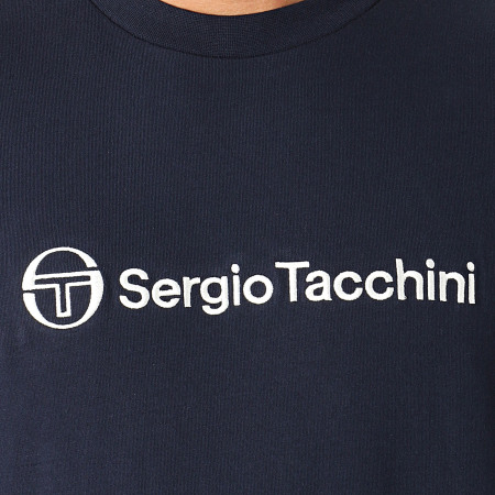 Sergio Tacchini - Sweat Crewneck Alo 39059 Bleu Marine