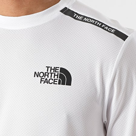 The North Face - Tee Shirt A5578FN4 Blanc Noir