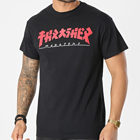 Thrasher - Camiseta Godzilla THRTS135 Negra