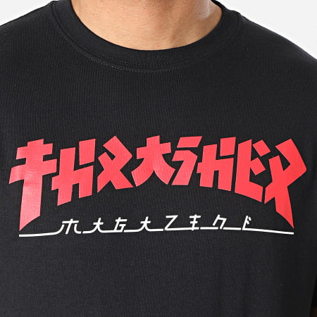 Thrasher - Maglietta Godzilla THRTS135 Nero