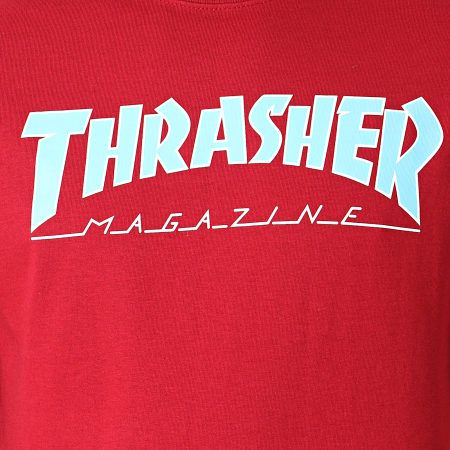 Thrasher - Tee Shirt THRTS070 Bordeaux