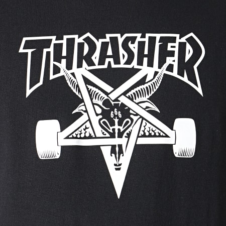 Thrasher - Tee Shirt  Skate Goat THRTS002 Noir