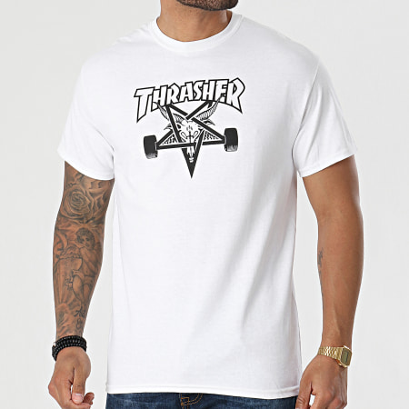 Thrasher - Tee Shirt Skate Goat THRTS009 Blanc