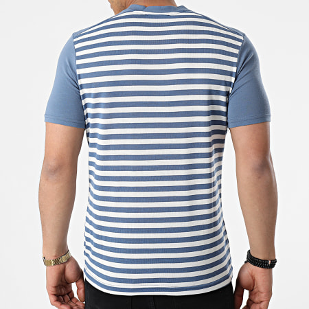 Armita - Tee Shirt A Rayures TC-564 Bleu Blanc