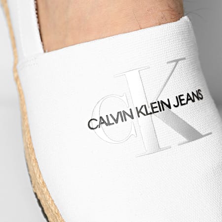 Calvin Klein - Espadrilles Printed Co 0010 Bright White
