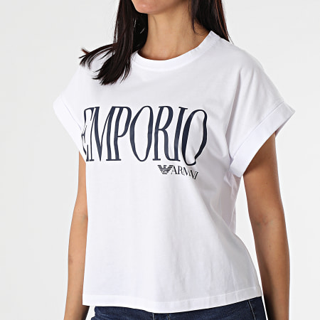 Emporio Armani - Tee Shirt Femme 262633-1P340 Blanc