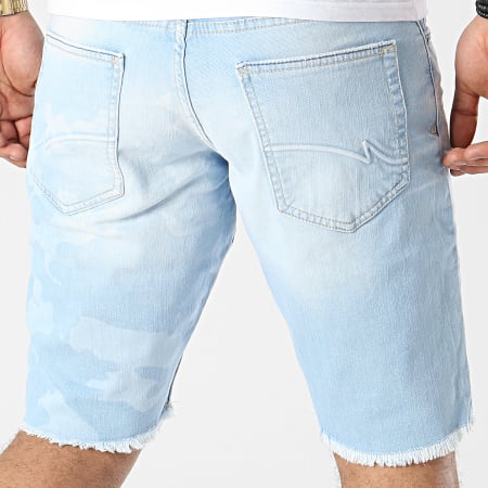 Kaporal - Shorts Jean Vito Lavado Azul