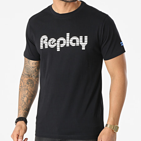 Replay - Tee Shirt M3481-P23174 Noir