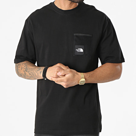 The North Face - Tee Shirt Poche Black Box Cut A557KJK3 Noir