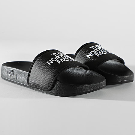 The North Face - Claquettes Femme Base Camp Slide III A4T2SKY4 Noir Blanc