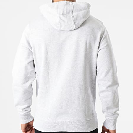 Tommy Jeans - Sweat Capuche Timeless Tommy 0208 Gris Chiné