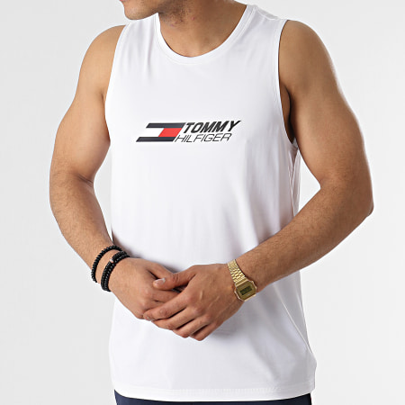 Tommy Hilfiger - Débardeur Essentials Training 7229 Blanc