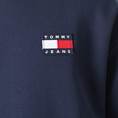 Tommy Jeans - Sweat Crewneck Tommy Badge 6592 Bleu Marine