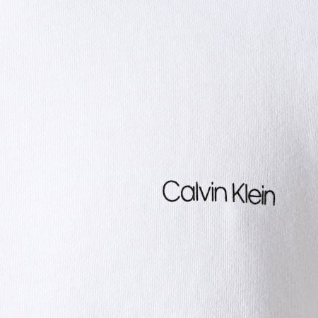 Calvin Klein - Sweat Crewneck Small Chest Logo 7031 Blanc
