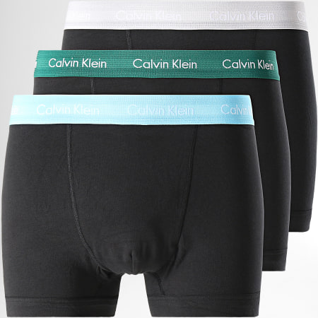 Calvin Klein - Lot De 3 Boxers Cotton Stretch 2662G Noir