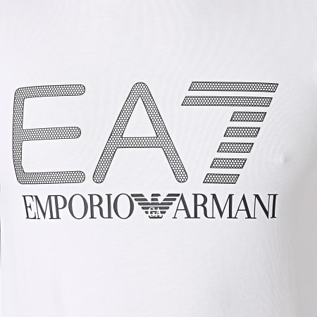 EA7 Emporio Armani - Tee Shirt Manches Longues 3KPT64-PJ03Z Blanc