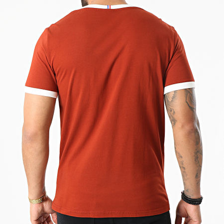 Le Coq Sportif - Tee Shirt Terre Battue 2110630 Marron