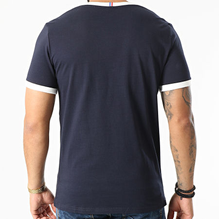 Le Coq Sportif - Tee Shirt Terre Battue 2110630 Bleu Marine