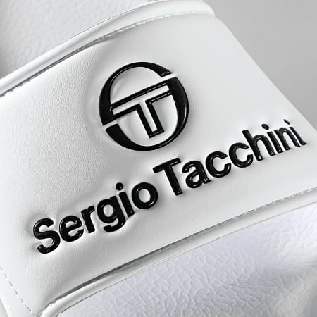 Sergio Tacchini - Claquettes Remix STM119007 White black